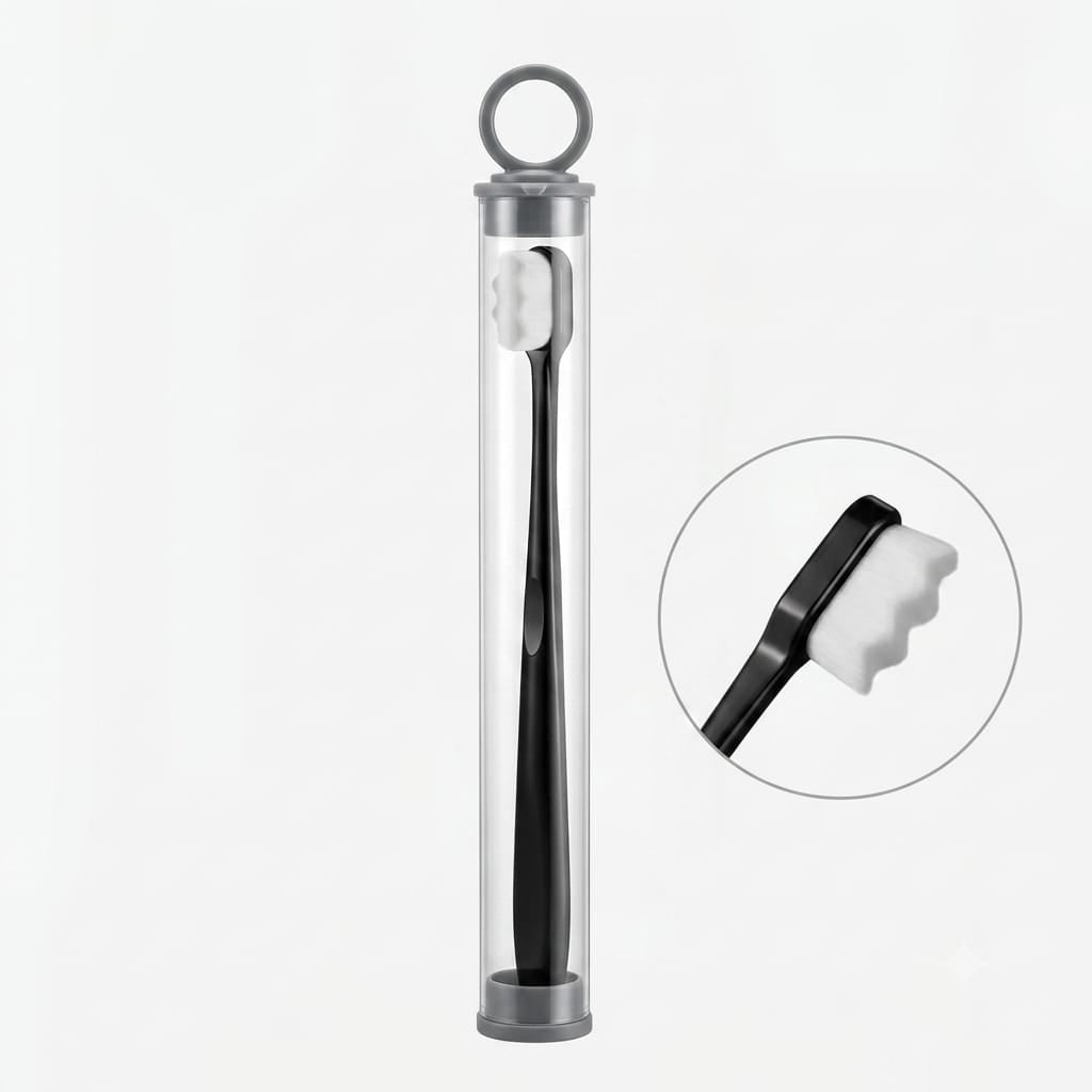 DENTRA™ Ultra Soft Nano Toothbrush | 12,000 Bristles with Free Travel Case
