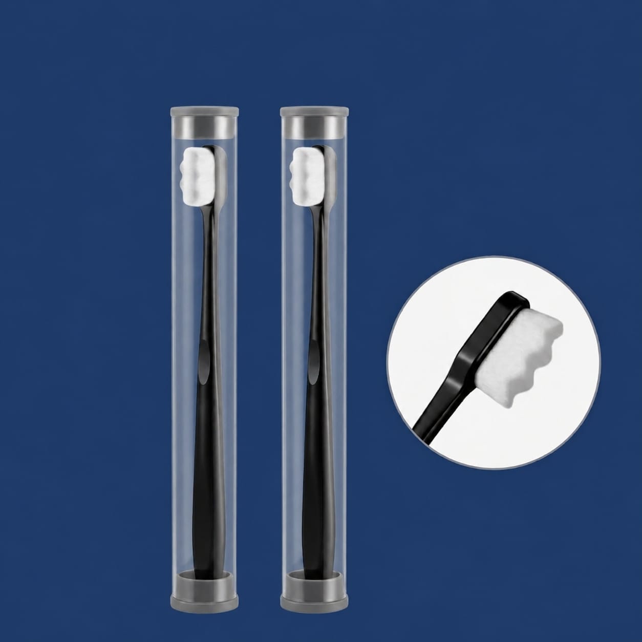 DENTRA™ Ultra Soft Nano Toothbrush | 12,000 Bristles with Free Travel Case
