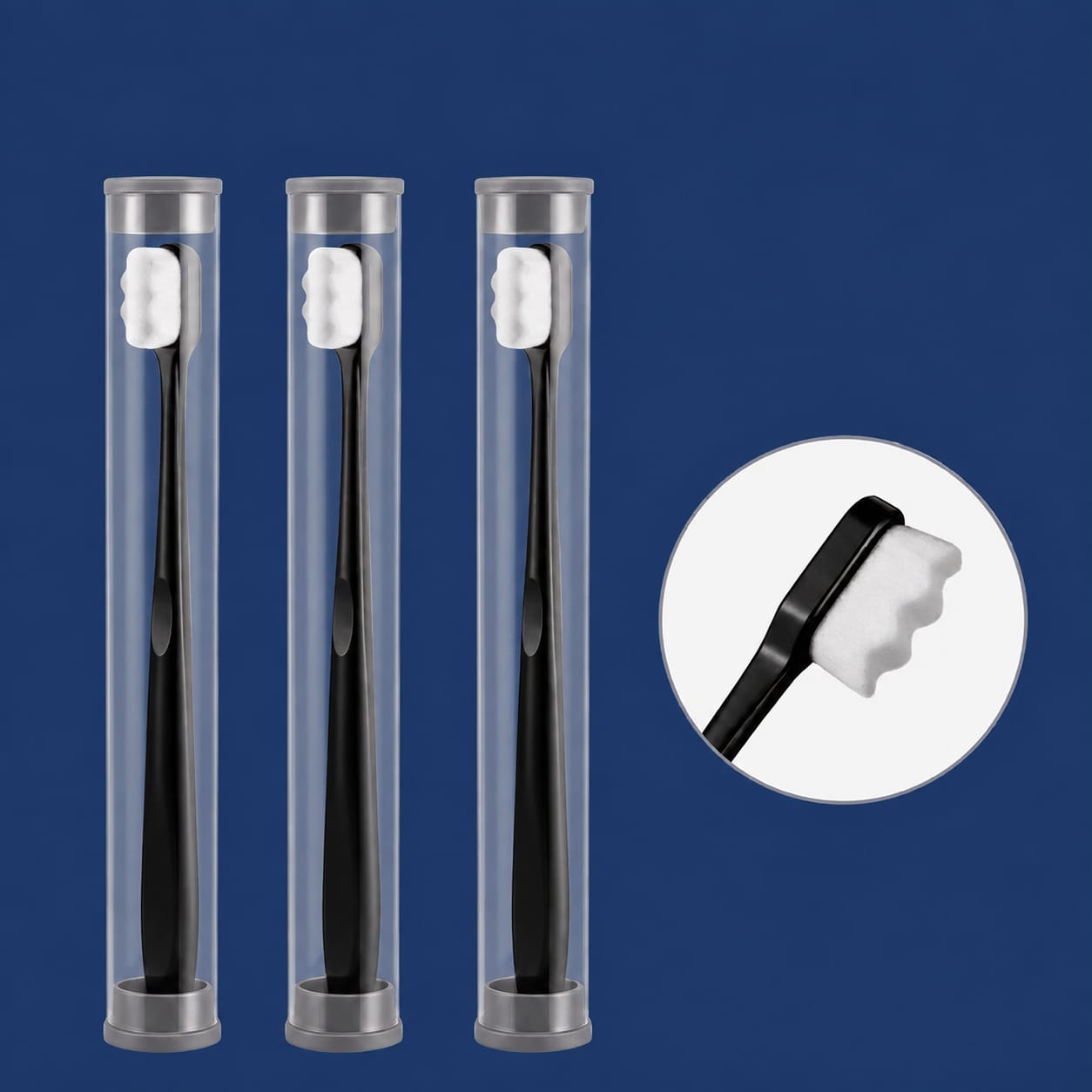 DENTRA™ Ultra Soft Nano Toothbrush | 12,000 Bristles with Free Travel Case